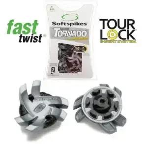 Softspikes Silver Tornado spikes